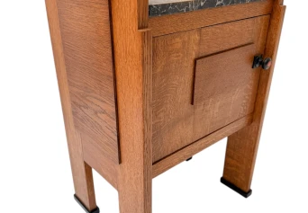 Art Deco Modernist Nightstand or Bedside Cabinet, 1920s